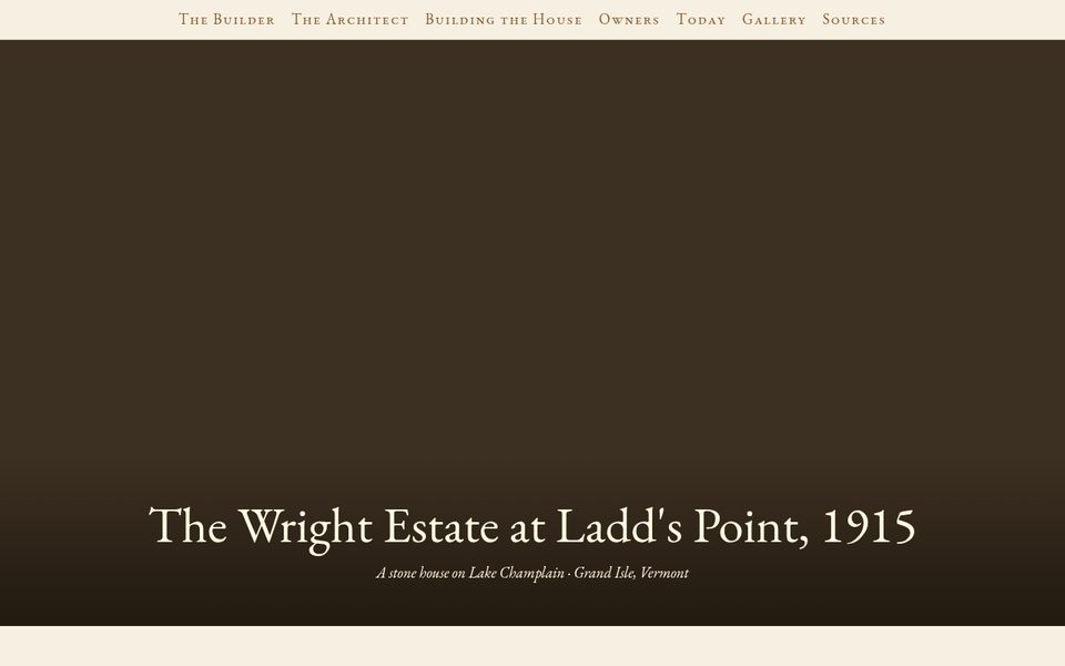 Screenshot of the pointfarm.org homepage